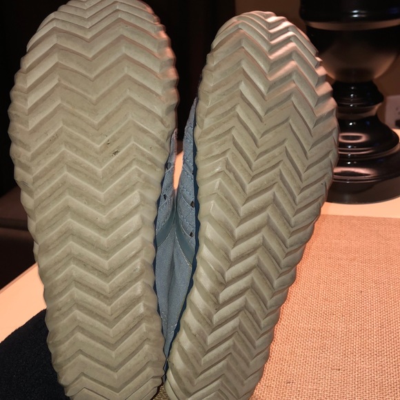 Sorel Picnic Weave Canvas Denim Blue Shoes - Picture 5 of 7